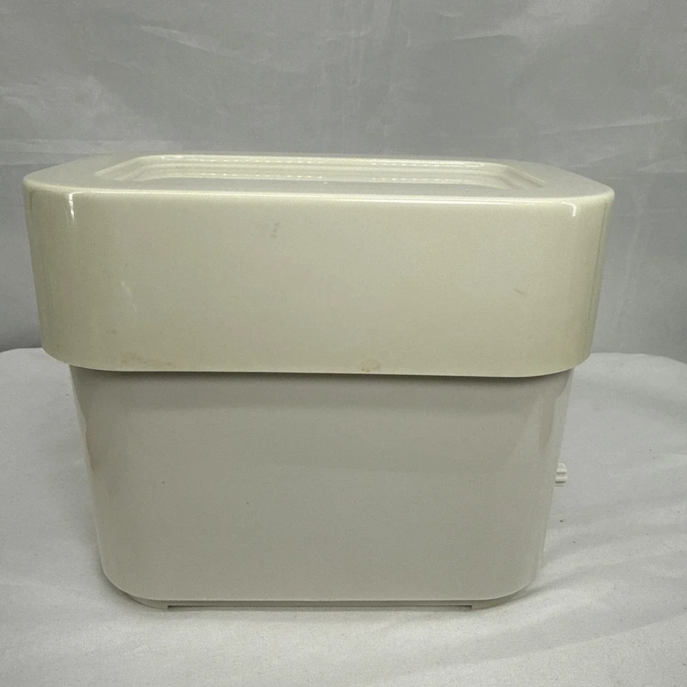 VTG Terraillon 5‎ lb White Plastic Counter Top Scale with Tray Made in France